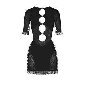 Poster Girl Miranda Dress in black.